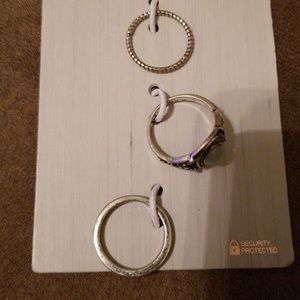 NWT Topshop ring trio